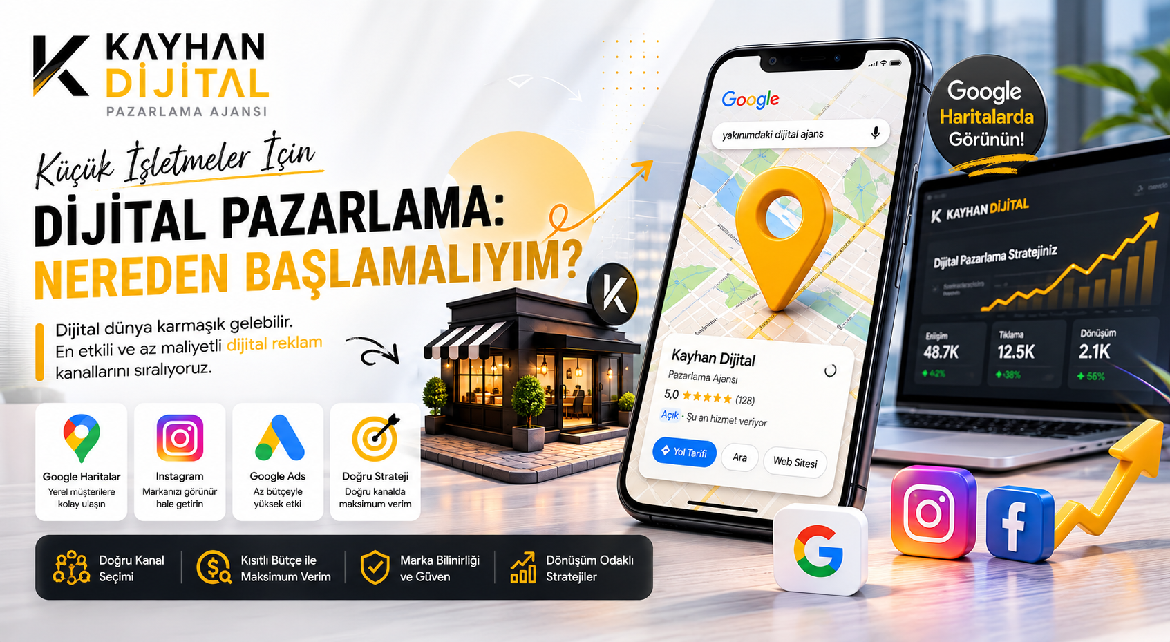 Küçük İşletmeler İçin Dijital Pazarlama: Nereden Başlamalıyım?